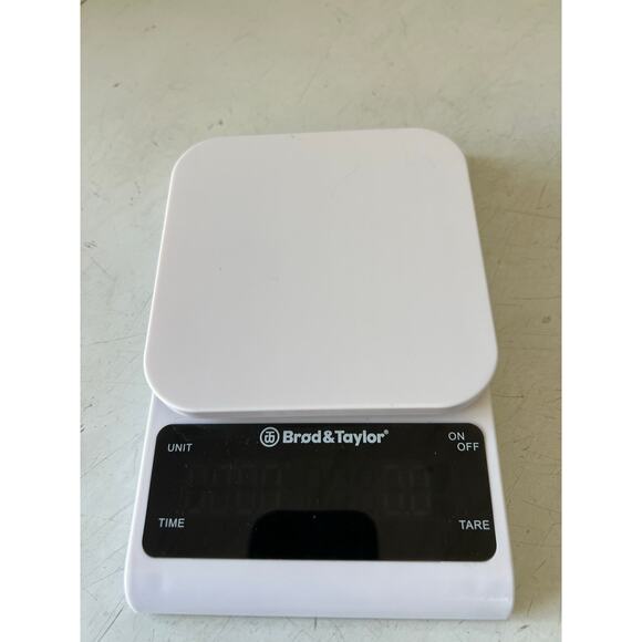 Brod & Taylor Precision Kitchen & Coffee digital Scale hk300 3kg max timer units - Picture 1 of 4
